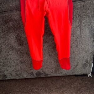 Under Armour Red Athletic Pants